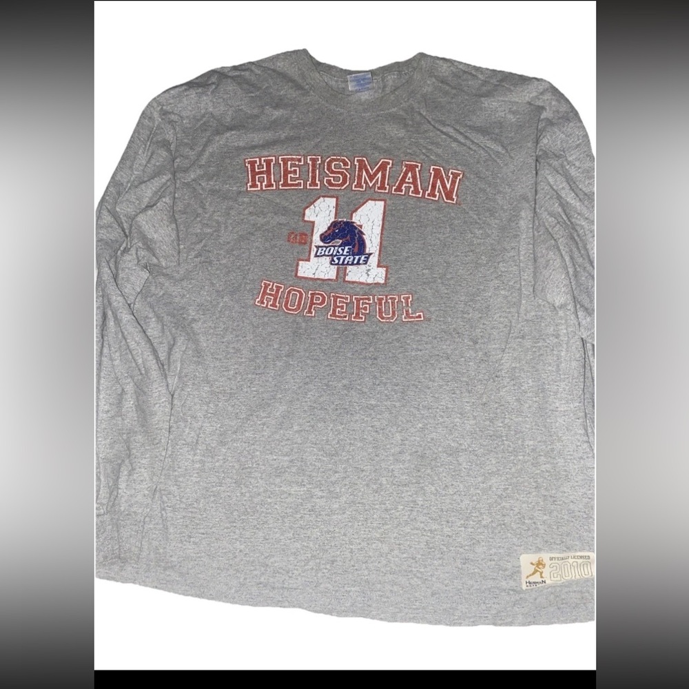 Heisman Hopeful  Boise State #11 2010 Long Sleeve T Shirt 2xl